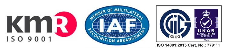 ISO 9001 · IAF · ISO 14001:2015 certifications
